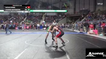 130 lbs Cons. Round 1 - Cooper Buffington, St. Francis WC vs Lucas Dobbs, Jeff West