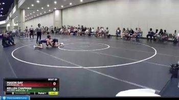 132 lbs Round 8 (10 Team) - Mason Day, Brownsburg vs Kellen Chapman, Bulldog Wrestling