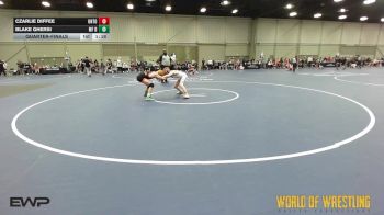 105 lbs Quarterfinal - Czarlie Diffee, Untouchables 14U Purple vs Blake Ghersi, MF Dynasty