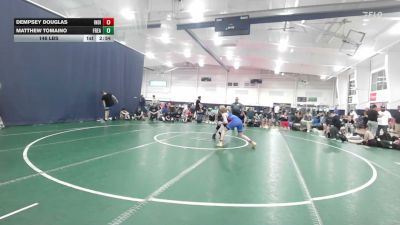 146 lbs Quarterfinal - Dempsey Douglas, Indiana Outlaws Black - HS vs Matthew Tomaino, Freakztyle Purple - HS