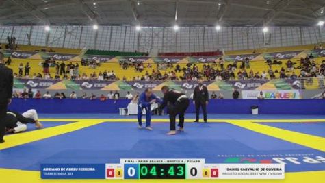 ADRIANO DE ABREU FERREIRA vs DANIEL CARVALHO DE OLIVEIRA 2026 FPJJ Circuito Paulista GI Etapa 3