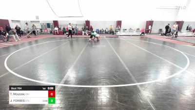 285 lbs 5th Place - Tyler Mousaw, Virginia Military Institute vs JACK FORBES, Utah Valley