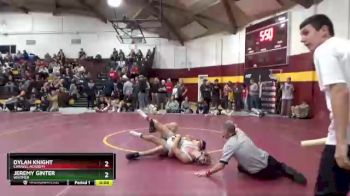132 lbs Cons. Round 4 - Dylan Knight, Caravel Academy vs Jeremy Ginter, Whitmer