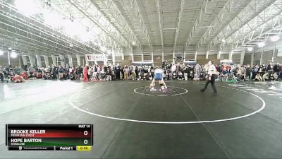 190 lbs Cons. Round 7 - Brooke Keller, Mountain Crest vs Hope Barton, Syracuse