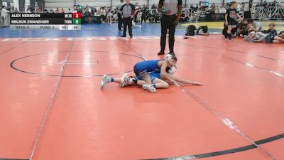 52 lbs Round 5 - 4:00pm Saturday - Nelson Zwanziger, POWA vs Alex Herndon, Mat Assassins