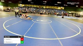120 lbs Consi Of 64 #1 - Connor Castillo, GA vs Daniel Mcentyre, GA