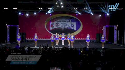 Kentucky Cheer Academy - Dream Girls [2023 L4 Senior - D2 - Small Day 1] 2023 ACP Columbus Grand Nationals