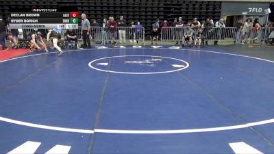 125 lbs Consolation - Declan Brown, Lackawaxen vs Ryder Borich, Sunbury