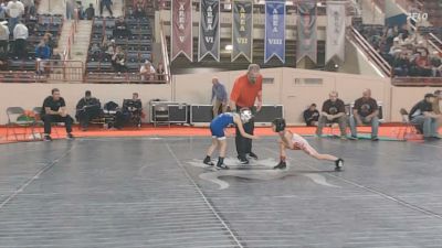 45_G lbs 5th Place - Carmen Scalise, Belle Vernon vs Kendyl Tackett, North East