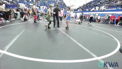 70 lbs Rr Rnd 2 - Caden Calhoun, Lions Wrestling Academy vs Tyson Walters, Madill Takedown