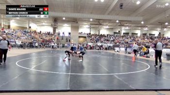 AA 113 lbs Cons. Round 3 - Bryson Church, Dobyns Bennett High School vs Donte Majors, John Overton High School