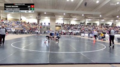 AA 113 lbs Cons. Round 3 - Bryson Church, Dobyns Bennett High School vs Donte Majors, John Overton High School