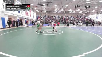 Boys 120 lbs Champ. Round 1 - Raul Solorio Zarco, James Lick Boys vs Michael Schliewe, El Camino Boys