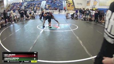 138 lbs Quarters & Wb (16 Team) - Zavious Brown, George Jenkins WC vs Ozy Aquino, Buchholz