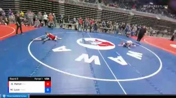 60 lbs Round 3 - Bristol Pettet, Powell Wrestling Club vs Markie Lyon, Team Braves Wrestling Club