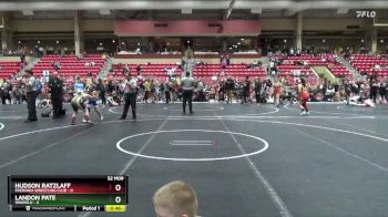 110 lbs Cons. Semi - Landon Pate, Winfield vs Hudson Ratzlaff, Fredonia Wrestling Club