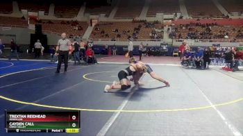 D4-175 lbs Champ. Round 1 - Cayden Call, Chino Valley vs Trextan Reidhead, Mogollon