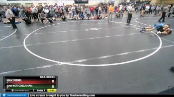 126 lbs Cons. Round 4 - Max Siegel, IL vs Sawyer Callahan, IA