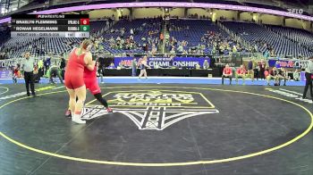 Girls-235 lbs 3rd Place Match - Rowan Hegelmann, Bloomingdale Hs Girls vs Braelyn Flemming, Spring Lake Hs Girls