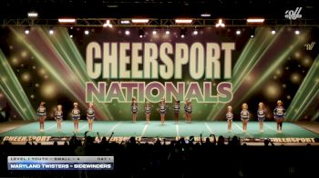 Maryland Twisters - Sidewinders [2026 L1 Youth - Small - A Day 1] 2026 CHEERSPORT National All Star Cheerleading Championship