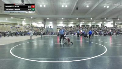 80 lbs Champ. Round 1 - Isayah Parker, Aloca Tornadoes vs Jackson Carter, Williamson Co Wrestling Club