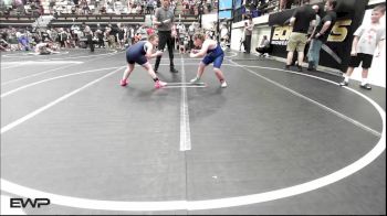 130 lbs Rr Rnd 3 - Kimberlyn Luper, Hennessey Takedown Club vs Kayleigh Masters, HURRICANE WRESTLING ACADEMY