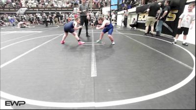 130 lbs Rr Rnd 3 - Kimberlyn Luper, Hennessey Takedown Club vs Kayleigh Masters, HURRICANE WRESTLING ACADEMY