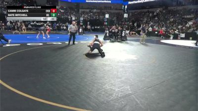 113 lbs Consi Of 16 #2 - Camm Colgate, Evergreen (NS) vs Nate Mitchell, Del Oro (SJ)