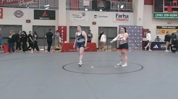 180 lbs Champ. Round 1 - Kodi Taylor, York University vs Bailee Nelson, Friends University