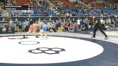 170 lbs Champ. Rd Of 64 - Tessalynn Goodner, Oklahoma vs Sarah Pulk, Minnesota
