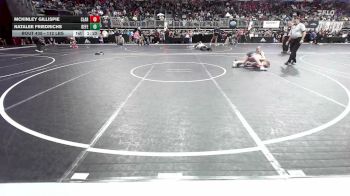 112 lbs Round Of 16 - McKinley Gillispie, Claremore WC vs Natalee Friedrichs, Defenders WC