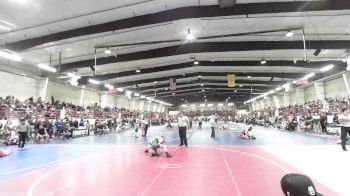 86 lbs Rr Rnd 3 - Carson Trujillo, La Familia vs Elias Rascon, Badlands WC