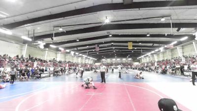 86 lbs Rr Rnd 3 - Carson Trujillo, La Familia vs Elias Rascon, Badlands WC