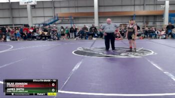 115 lbs Round 2 - James Smith, Lions Youth Wrestling vs Silas Johnson, Hi Desert Mat Club