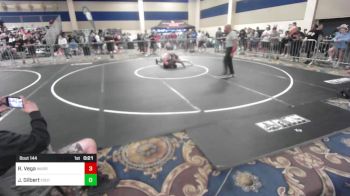 215 lbs Round Of 16 - Richard Vega, Warrior Wrestling vs Jaden Gilbert, Foothill