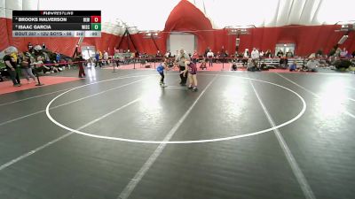 12U Boys - 108 lbs Semis - Luke Kenealy, Slinger Red Rhinos Wrestling Club vs William Vaughan, Wisconsin