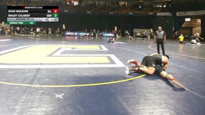 285 lbs Round Of 32 - Evan Grazzini, Bellarmine vs Brady Colbert, Army