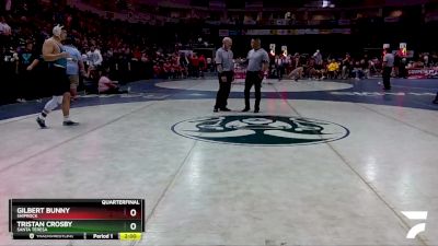 4A 215 lbs Quarterfinal - Gilbert Bunny, Shiprock vs Tristan Crosby, Santa Teresa