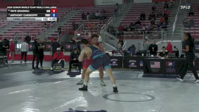 125 kg Cons. Quarters - Taye Ghadiali, Cliff Keen WC vs Anthony Cassioppi, TMWC