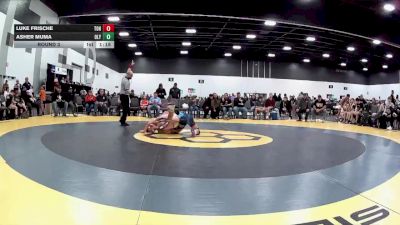 139 lbs Round 3 - Asher Muma, Olympia vs Luke Frische, Team Ohio