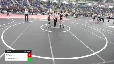 120 lbs Round Of 32 - Ethan Cowley, Black Fox Wrestling Academy vs Jacob Johnson, Salida Middle School