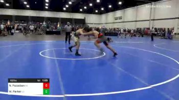 182 lbs Consolation - Nolan Pozzobon, GA vs Will Parker, GA