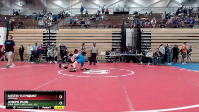 144 lbs Champ. Round 3 - Joseph Paun, Howe Wrestling School, LLC vs Austin Turnquist, Speedway