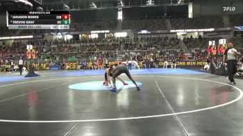 125 lbs Quarterfinal - Jakason Burks, Central Mo. vs Trevon Gray, Pitt-Johnstown
