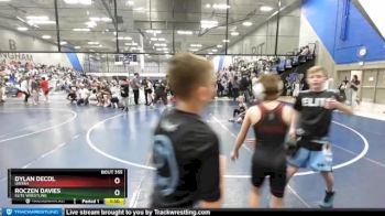 60 lbs Cons. Round 5 - Roczen Davies, Elite Wrestling vs Dylan DeCol, Uintah