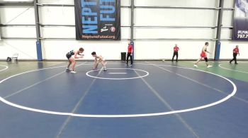 160 lbs Rr Rnd 2 - Ben Hartzell, The Fort Hammers Gray vs Rocco Redmon, Attrition Wrestling Gold