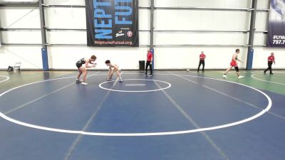 160 lbs Rr Rnd 2 - Ben Hartzell, The Fort Hammers Gray vs Rocco Redmon, Attrition Wrestling Gold