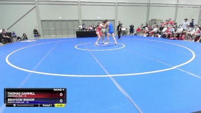 157 lbs Round 4 (6 Team) - Thomas Gammill, Arkansas Red vs Braydon Bishop, South Carolina