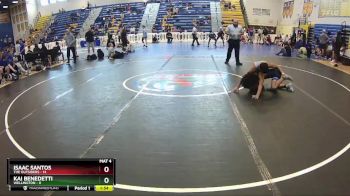 126 lbs Round 5 (8 Team) - Kai Benedetti, Wellington vs Isaac Santos, The Outsiders