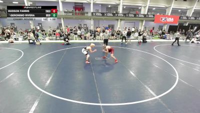 Junior Boys - 138 lbs Champ. Round 3 - Geronimo Rivera, Brunson UVRTC vs Hudson Farris, Threestyle Wrestling Of Oklahoma